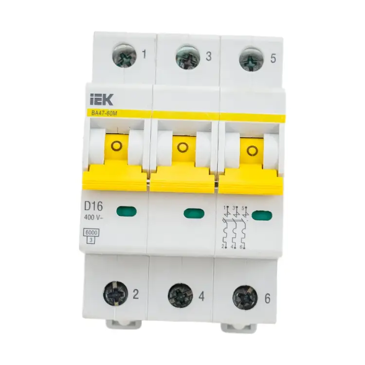 Автоматический выключатель IEK ВА47-60M MVA31-3-016-D