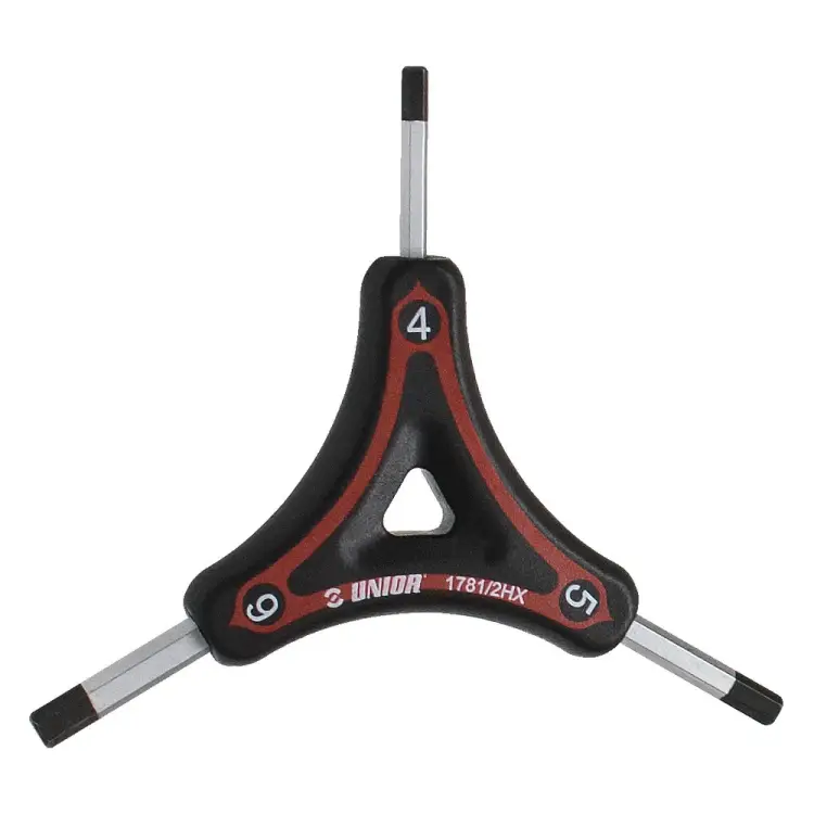 Трехсторонний шестигранный ключ Unior 624909