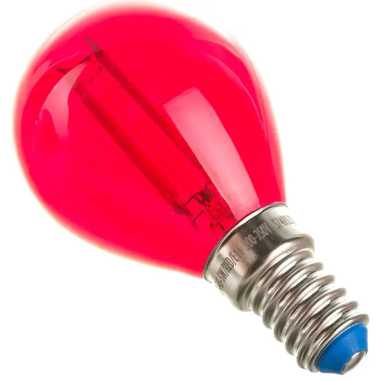 Светодиодная лампа Uniel LED-G45-5W/RED/E14 GLA02RD UL-00002985 Светодиодная лампа Uniel LED-G45-5W/RED/E14 GLA02RD UL-00002985