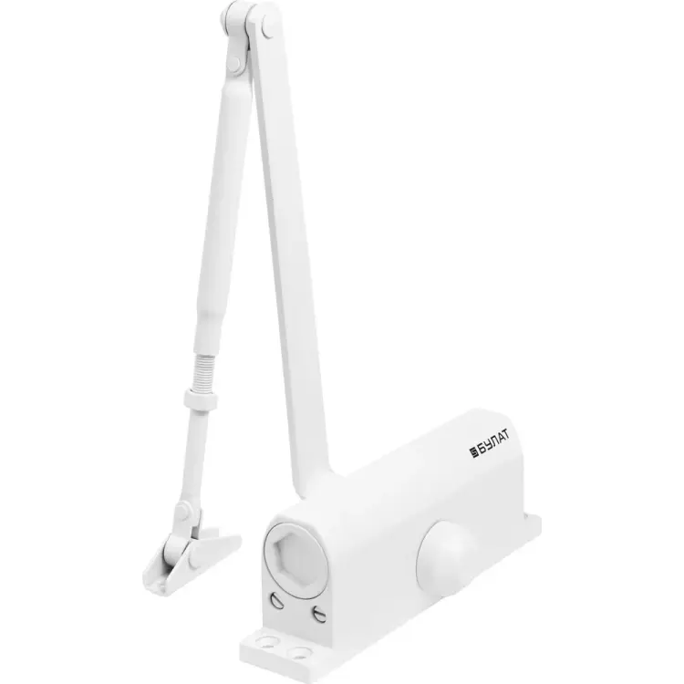 Морозостойкий дверной доводчик БУЛАТ ULTIMATE ДД-120 A-W 14926