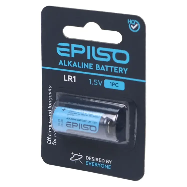 Щелочные/алкалиновые элементы питания Epilso lr1/n EPB-LR1-1BC