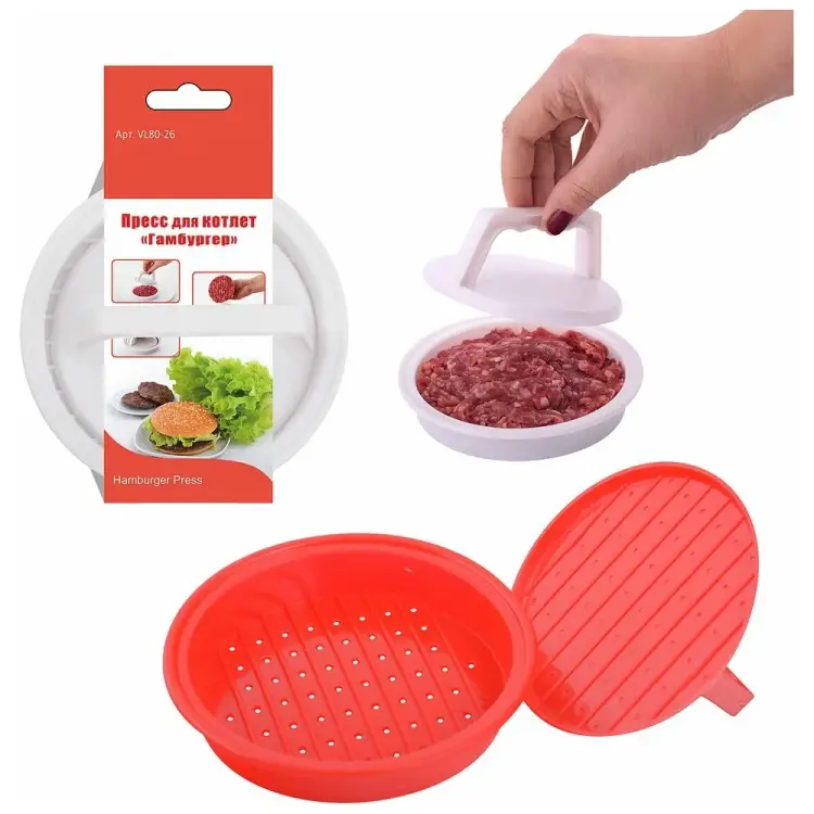 Пресс для котлет МУЛЬТИДОМ Гамбургер VL80-26 Пресс для котлет МУЛЬТИДОМ Гамбургер VL80-26