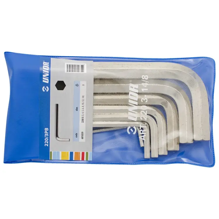 Набор шестигранных ключей Unior 3838909010595