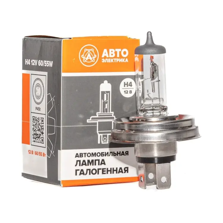 Автолампа АВТОЭЛЕКТРИКА H4 09.02400