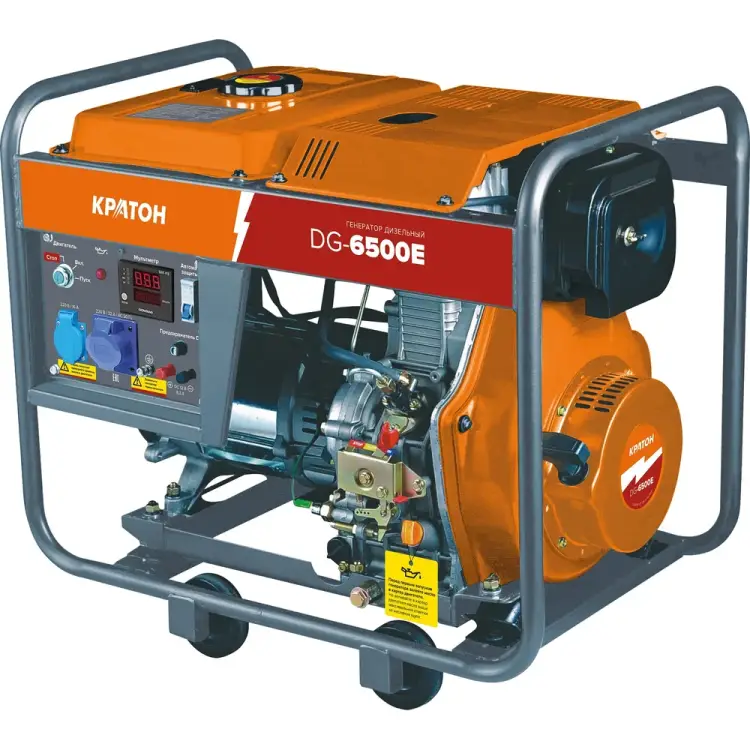 Дизельный генератор Кратон DG-6500E 3 08 02 027