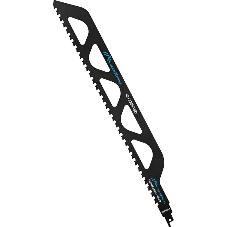 Полотно для сабельной электроножовки по газобетону vertextools K-S2243HM Полотно для сабельной электроножовки по газобетону vertextools K-S2243HM