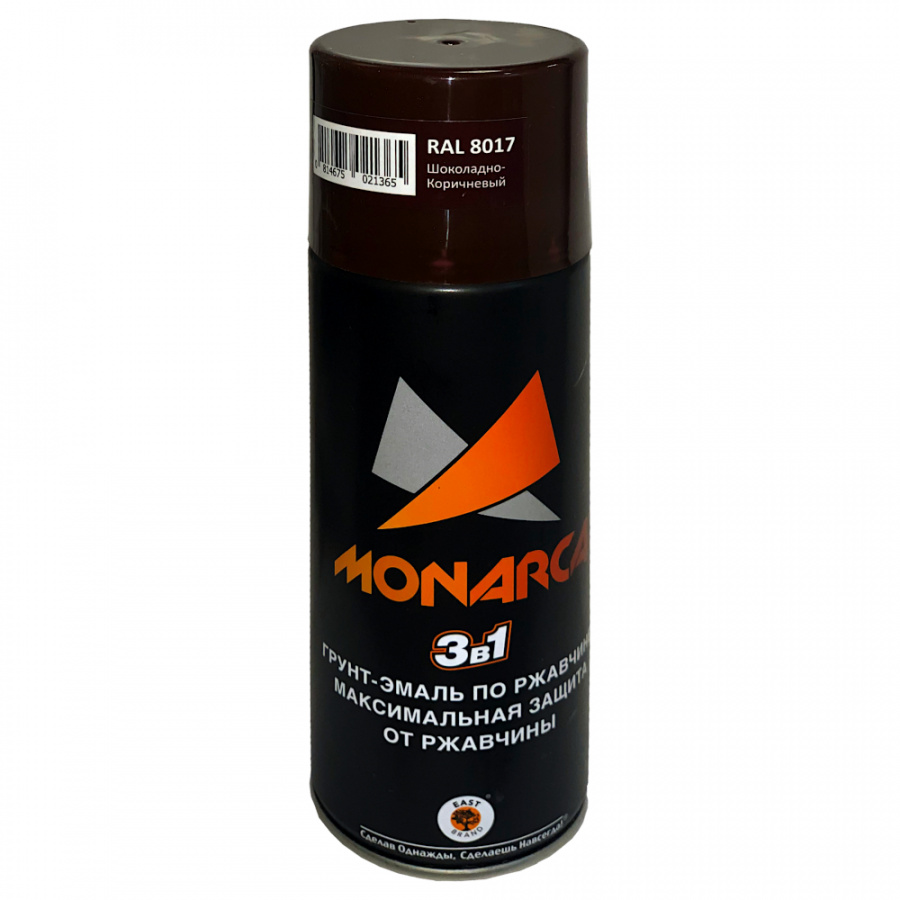 Аэрозольная грунт-эмаль по ржавчине MONARCA 88017
