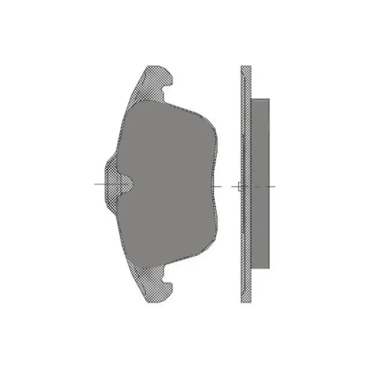 Тормозные колодки SCT SP471 Тормозные колодки SCT SP471