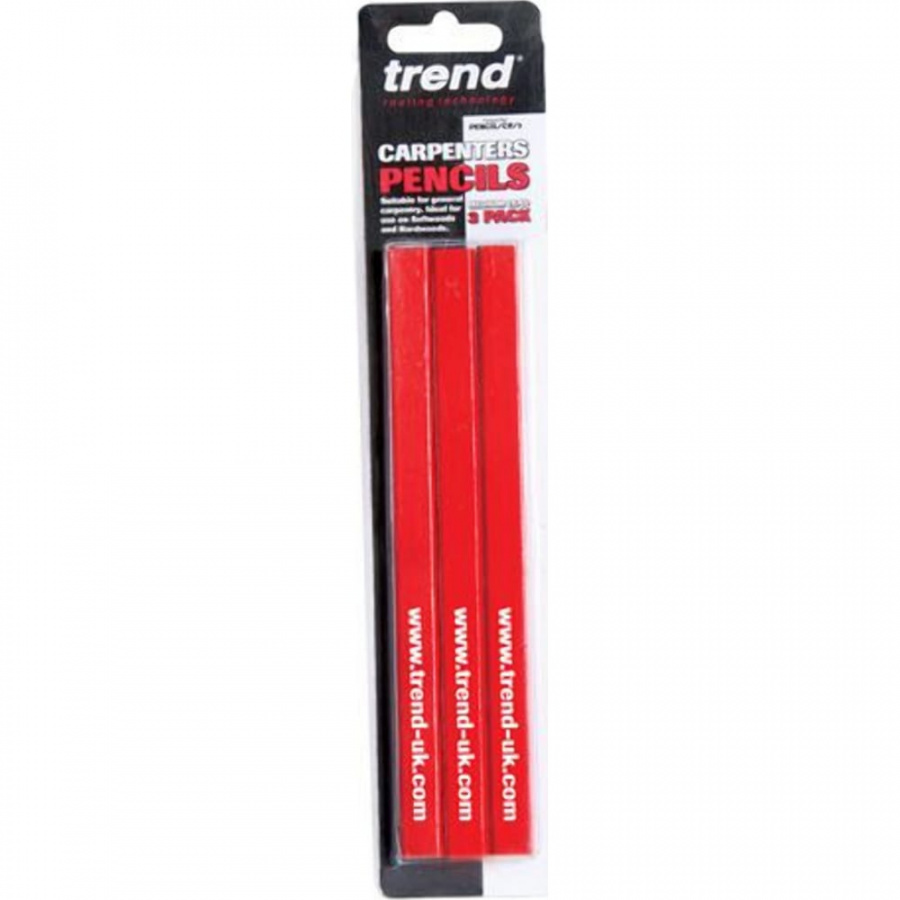 Набор плотницких карандашей Trend PENCIL/CR/3