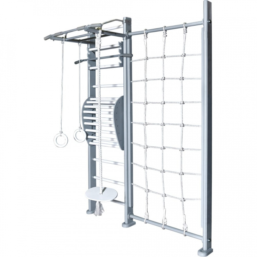 ДСК Perfetto sport Scala in legno con rete 1 grigio
