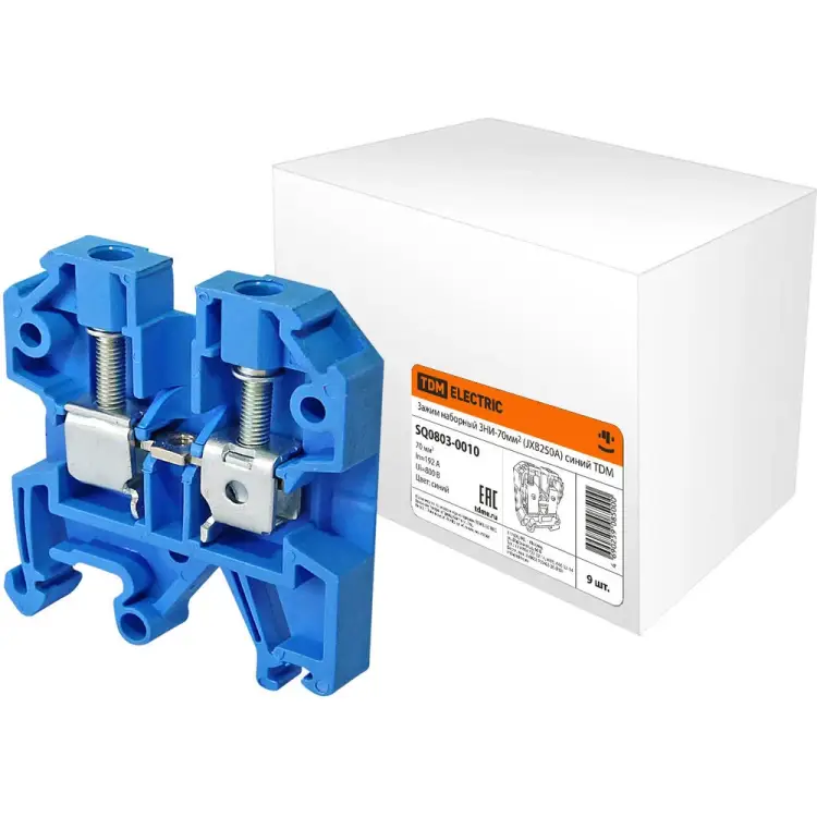 Наборный зажим TDM ELECTRIC зни-70мм2 (jxb250а) SQ0803-0010