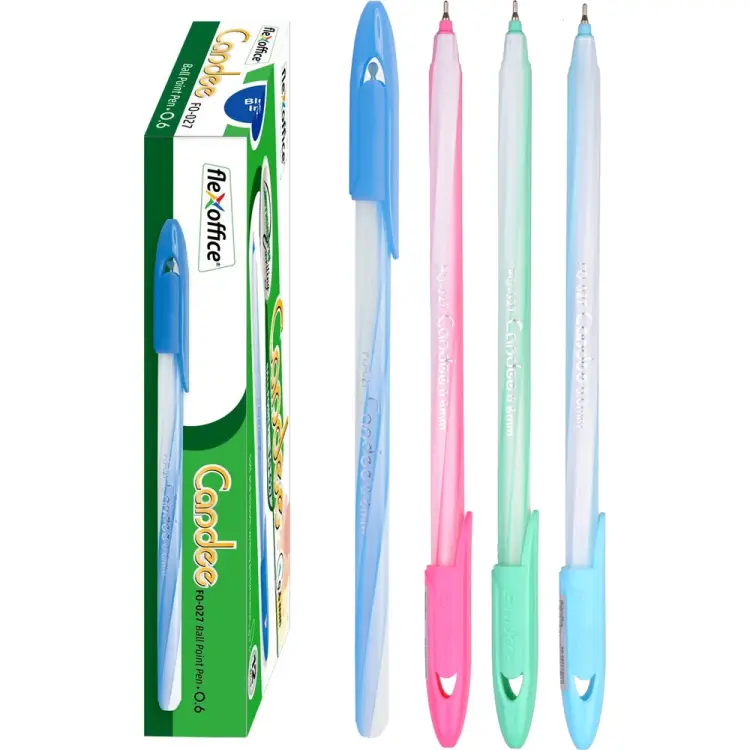 Автоматическая шариковая ручка Flexoffice candee FO-027 BLUE