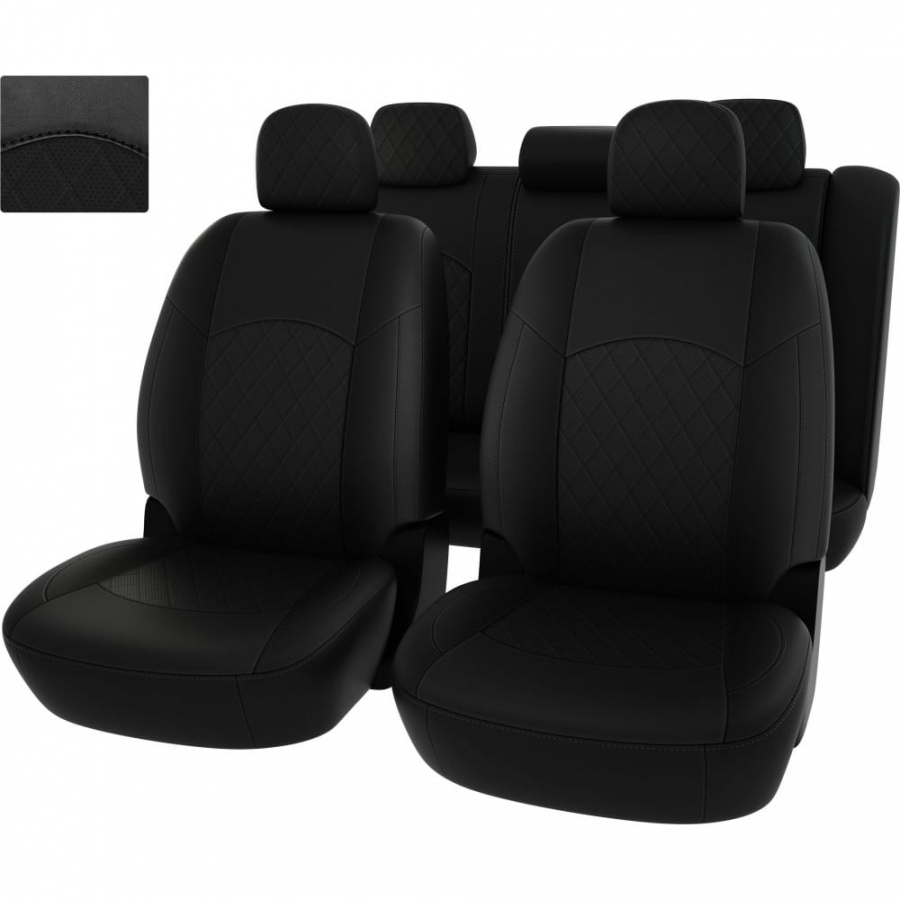 Чехлы для Toyota Camry XV70 2017 г.в. PSV 130929