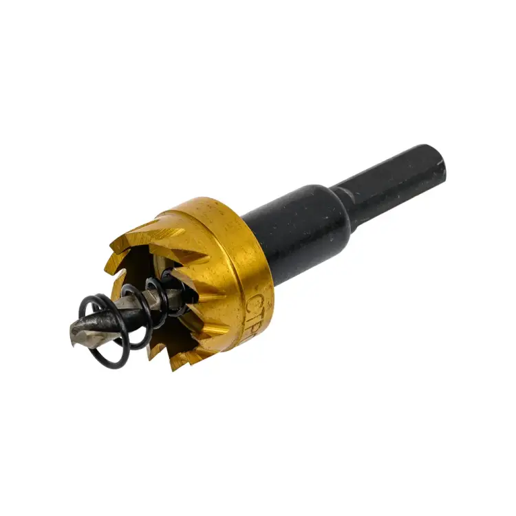 Цилиндрическая коронка по металлу Strong СТК-058 GOLD 21 мм, HSS стк-05800021 Цилиндрическая коронка по металлу Strong СТК-058 GOLD 21 мм, HSS стк-05800021