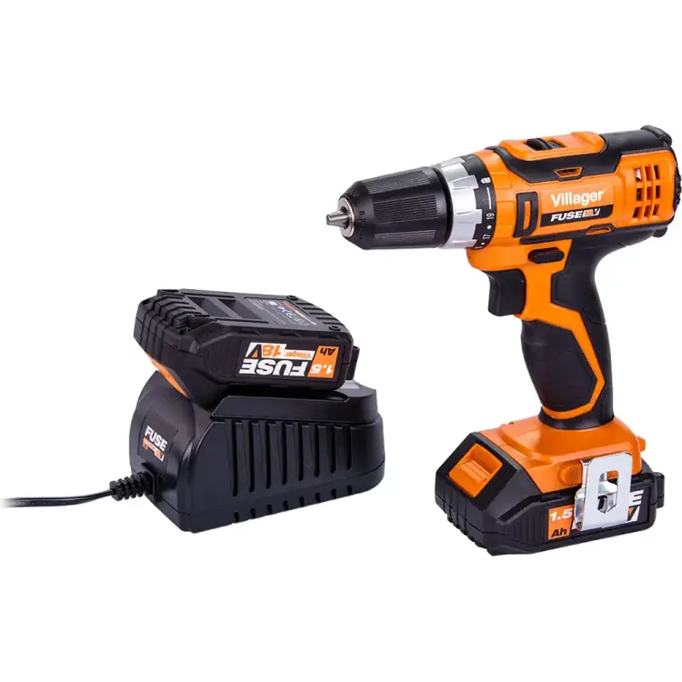 Компактная аккумуляторная дрель шуруповерт Villager VLN 3220-1BCB 056358 Компактная аккумуляторная дрель шуруповерт Villager VLN 3220-1BCB 056358