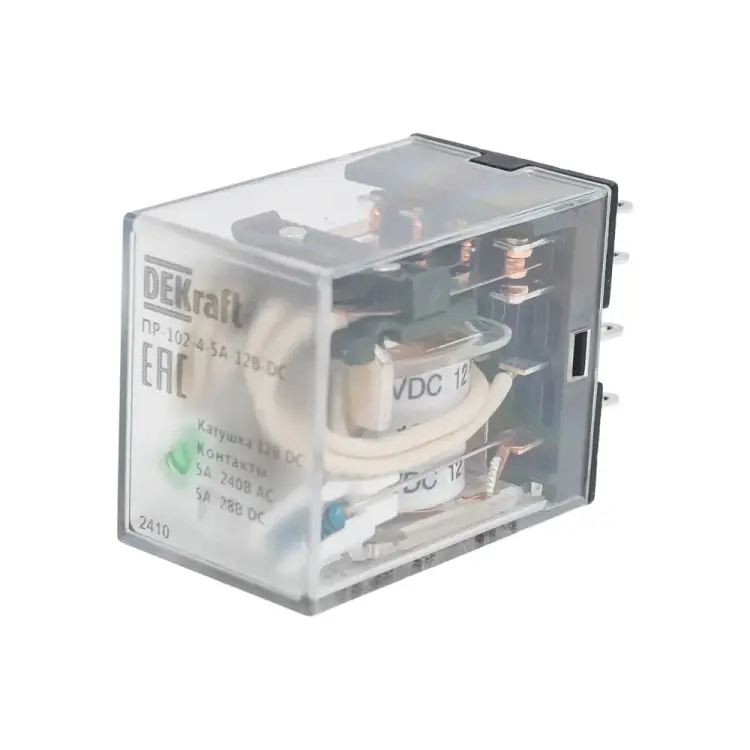 Промежуточное реле DEKraft пр-102 23886DEK