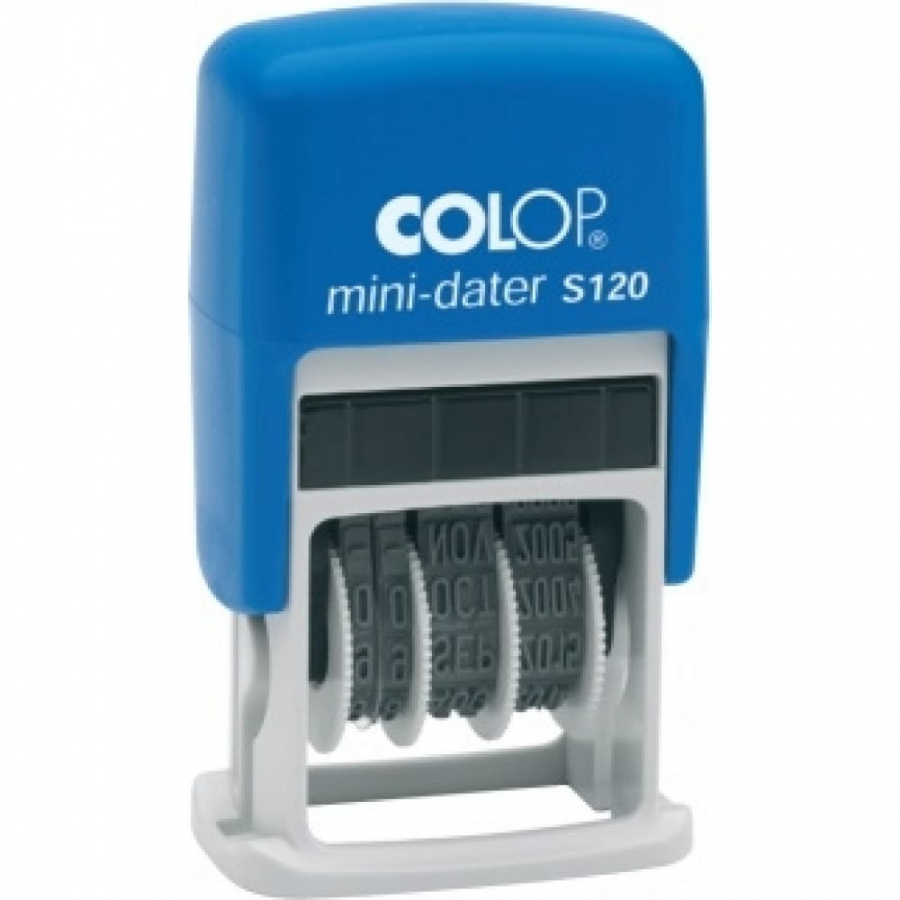 Мини датер Colop S 120/BL Bank