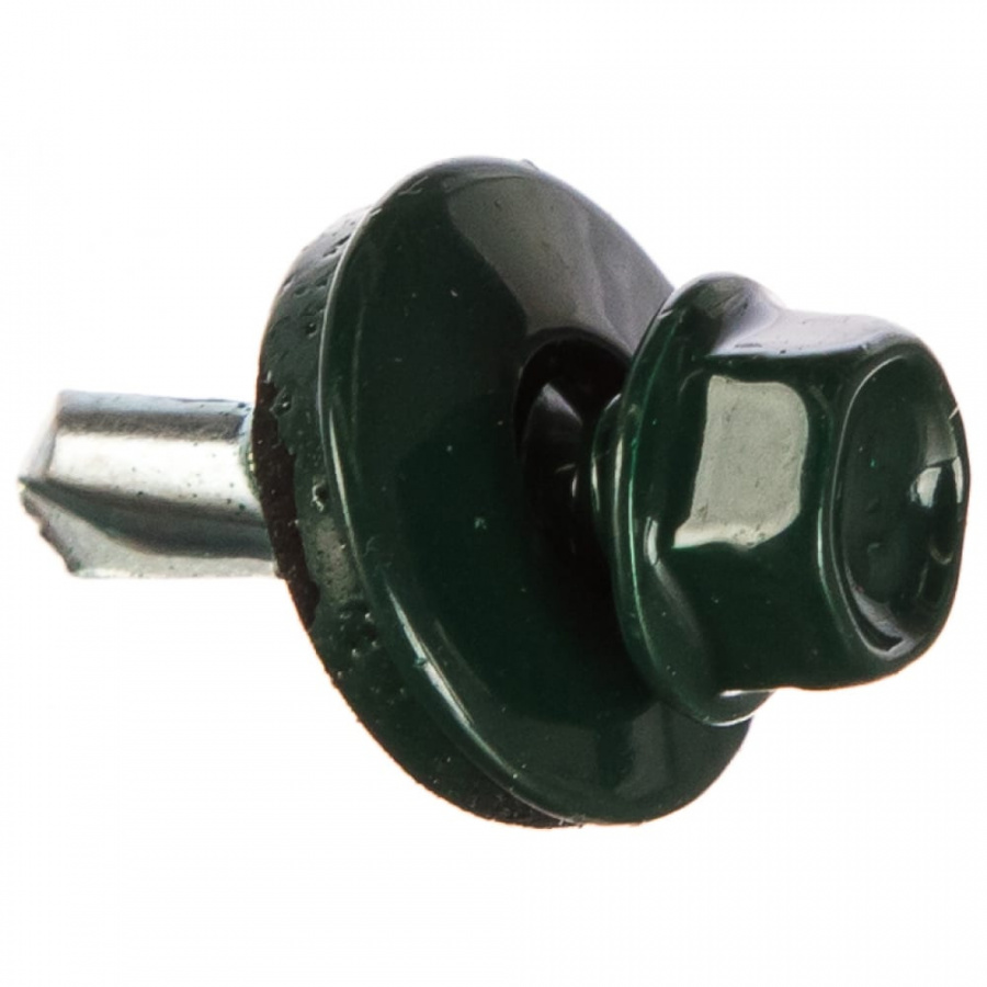 Саморез Tech-Krep 5,5х19 RAL6005 тёмно-зеленый 60 шт.