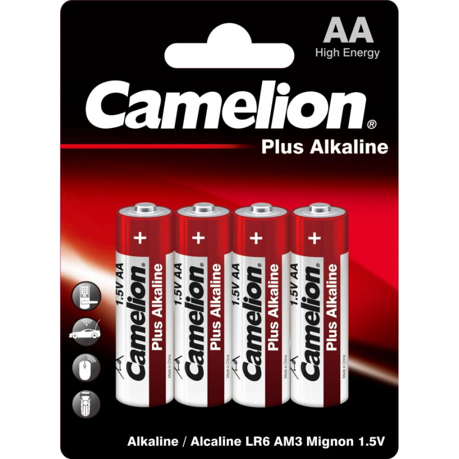 Батарейка Camelion Plus Alkaline LR 6 BL-4 1.5В