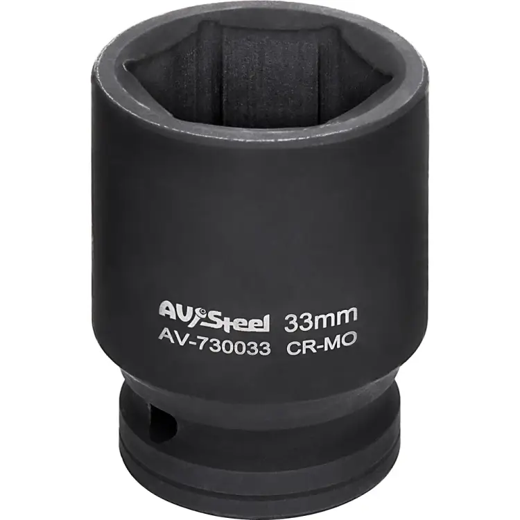 Ударная шестигранная торцевая головка AV Steel AV-730033 Ударная шестигранная торцевая головка AV Steel AV-730033