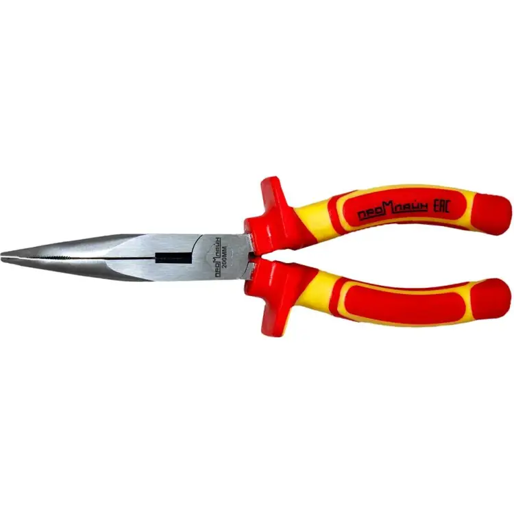 Диэлектрические изогнутые длинногубцы Промлайн ПЛ0210206200_023 Диэлектрические изогнутые длинногубцы Промлайн ПЛ0210206200_023