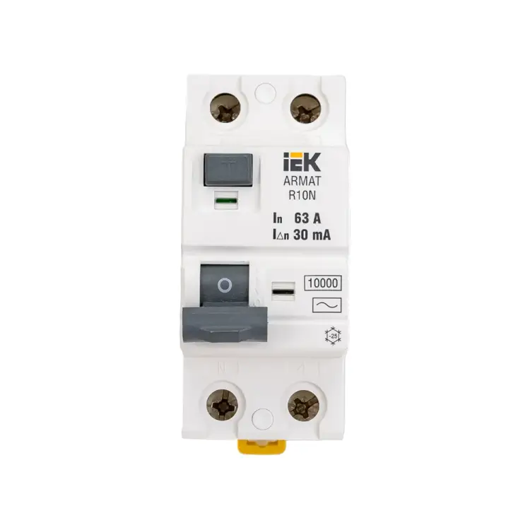 Выключатель дифференциального тока IEK ARMAT R10N AR-R10N-2-063C030
