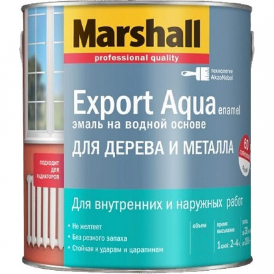 Водная эмаль MARSHALL EXPORT AQUA