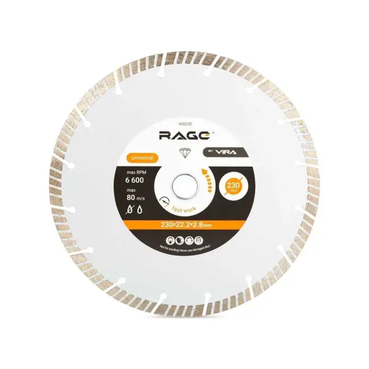 Сегментный алмазный диск RAGE RAGE 606230 Сегментный алмазный диск RAGE RAGE 606230