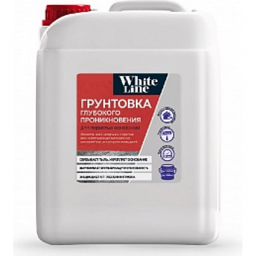 Грунтовка глубокого проникновения White Line 4690417093229