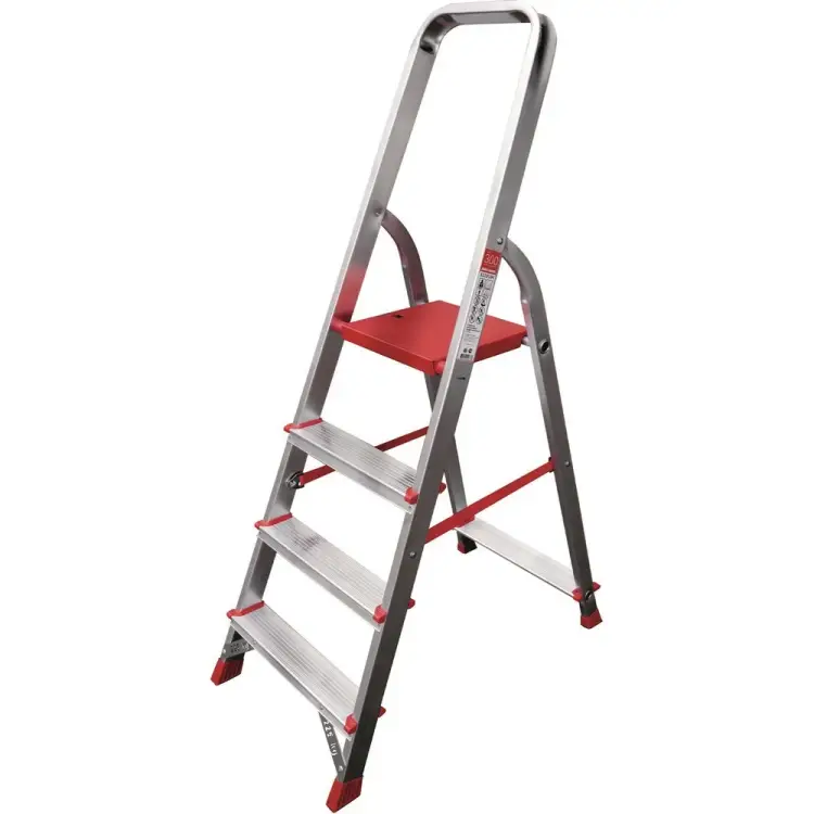 Алюминиевая стремянка Новая Высота 3110104 Алюминиевая стремянка Новая Высота 3110104