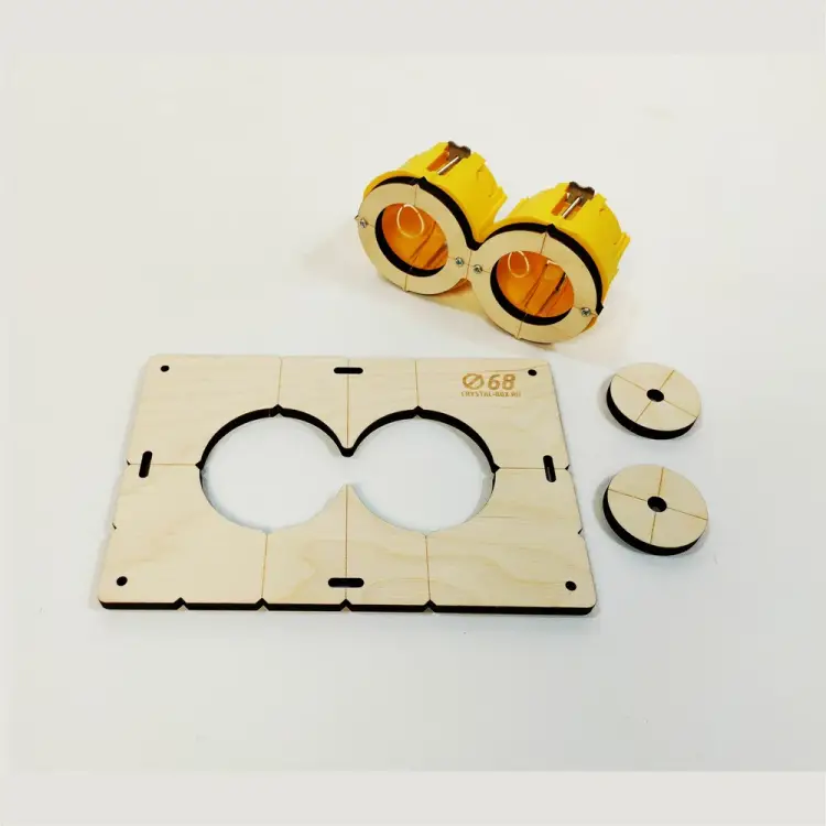 Шаблон для сверления подрозетников РОТОР 2Shablon-v3-68