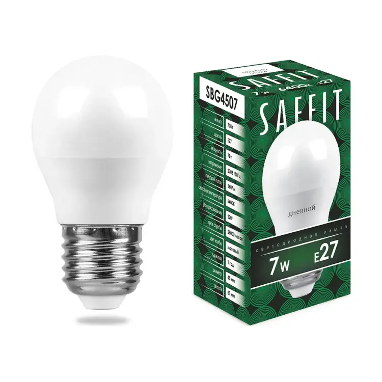 Светодиодная лампа SAFFIT SBG4507 55124