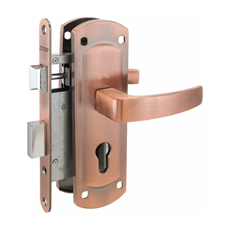 Врезной замок Аллюр ЗВ4-1/55A AC 7156