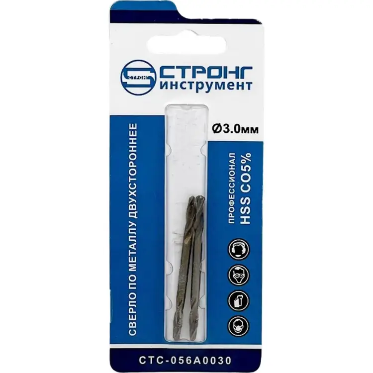 Сверло по металлу Strong стс-056А0030
