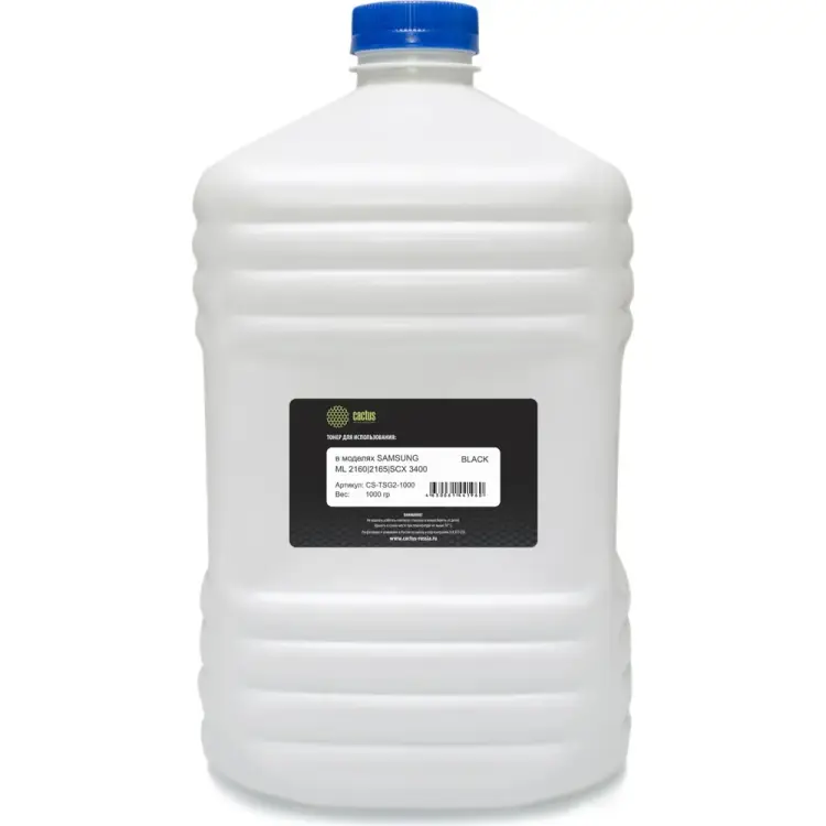 Тонер Samsung ML 2160/2165/SCX 3400 для принтера Cactus CS-TSG2-1000 893892 Тонер Samsung ML 2160/2165/SCX 3400 для принтера Cactus CS-TSG2-1000 893892