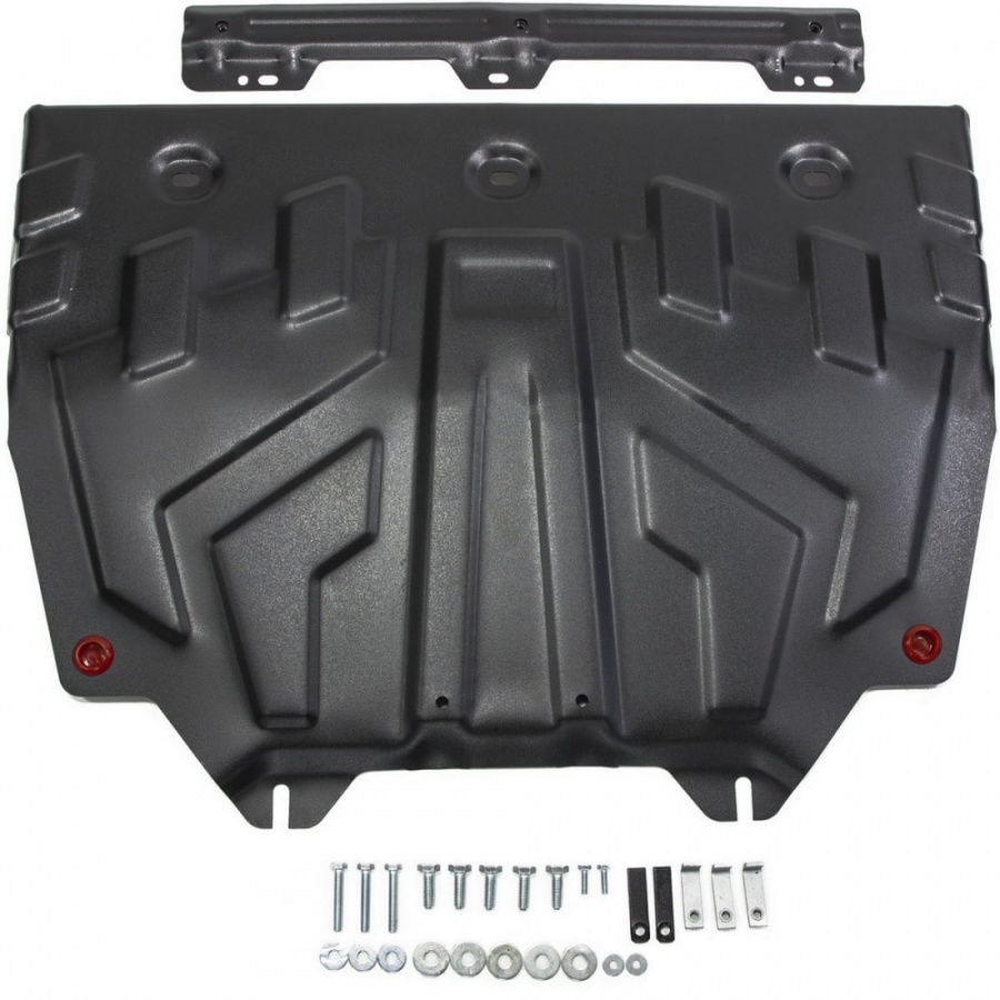 Защита картера и КПП Big для Mazda 3 2013-/6 2012-2015 2015-/CX-5 2011-/CX-9 2017- АвтоБроня 111.03817.1