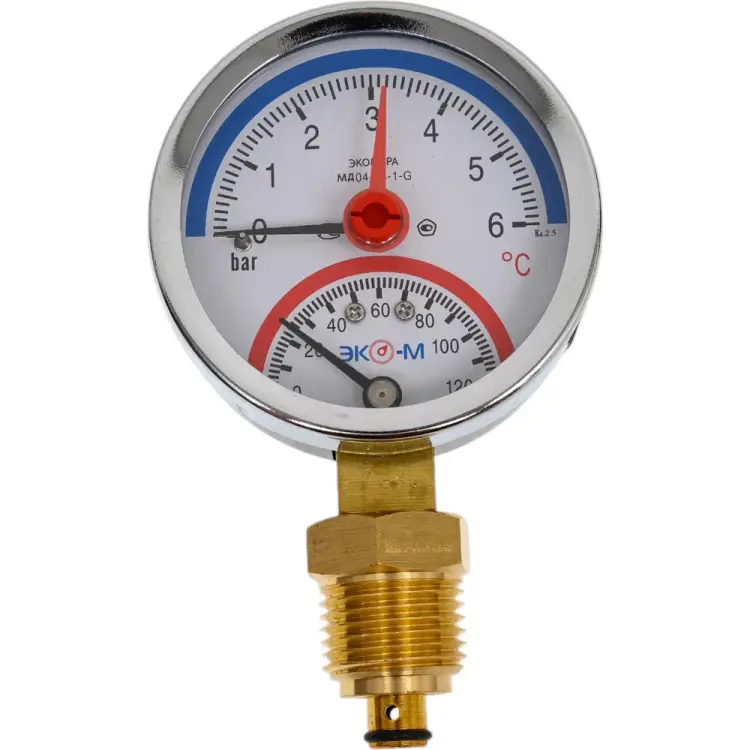 Термоманометр ЭКО-М МД04-63-G-6-120-РИ