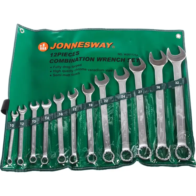 Набор комбинированных ключей Jonnesway W26112SA Набор комбинированных ключей Jonnesway W26112SA