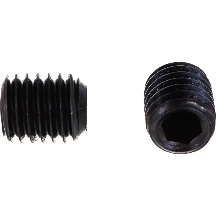 Оксидированный установочный винт ЦКИ М10х12 DIN916 50514