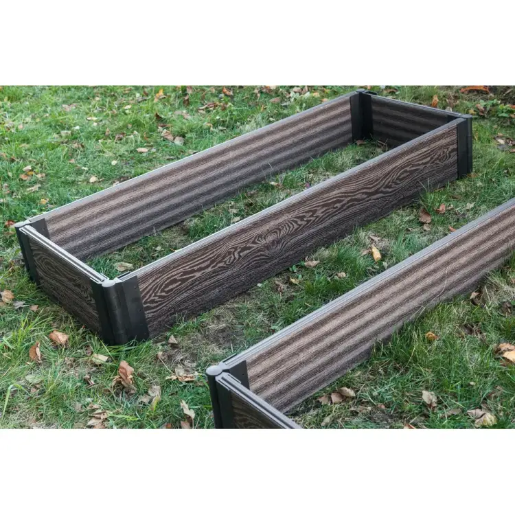 Готовый комплект грядки Еврогрядка rumex (люкс) GEG2-Rumex-Graphite