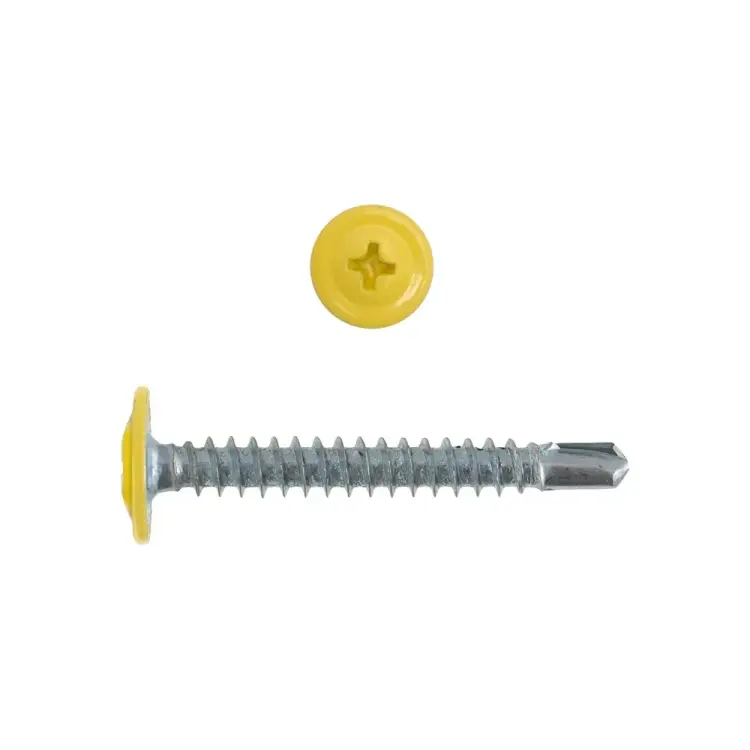 Саморез КРЕП-КОМП 4,2x32 RAL1018 500шт пшс321018