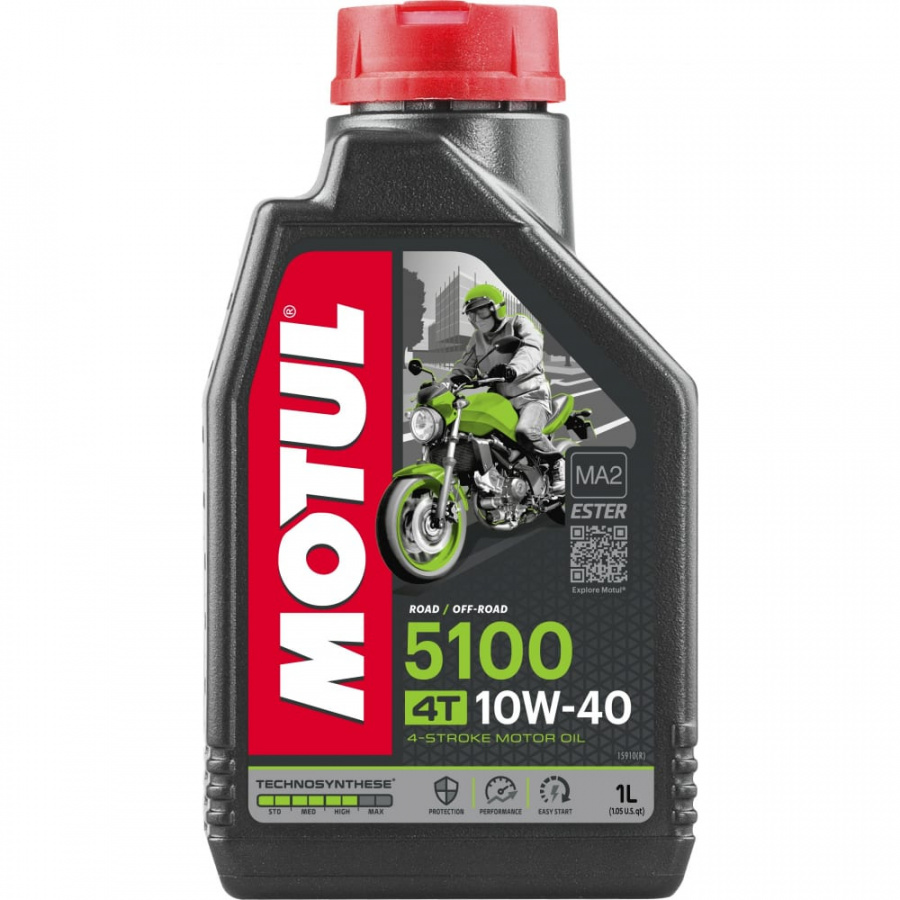 Моторное масло MOTUL 5100 4T SAE 10W40