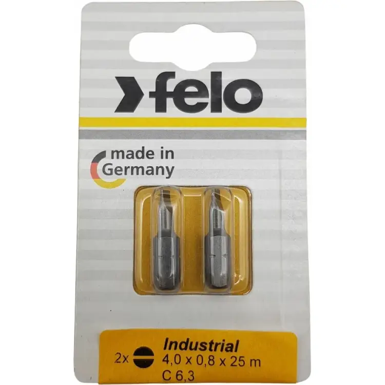 Плоская шлицевая бита Felo Industrial 02041036 Плоская шлицевая бита Felo Industrial 02041036
