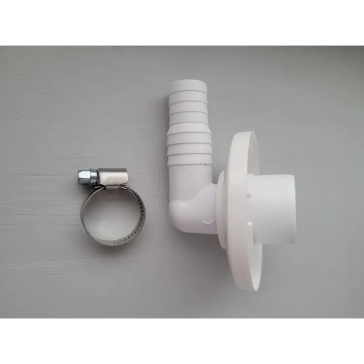 Угловой переходник для подключения сливного шланга VIVALDO ШГ111118