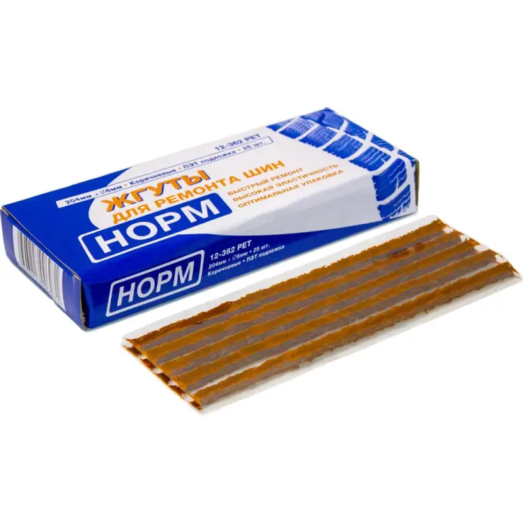 Жгуты для ремонта шин NORM 12-362 PET Жгуты для ремонта шин NORM 12-362 PET
