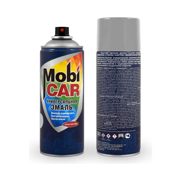 Универсальная эмаль Mobicar 0505-9006 МС Универсальная эмаль Mobicar 0505-9006 МС