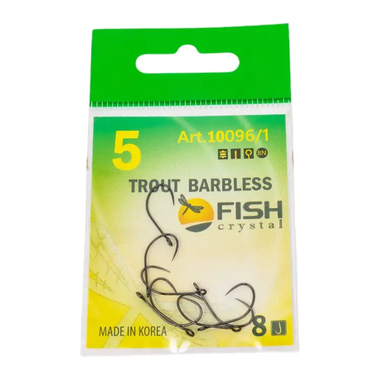 Крючок FISHCRYSTAL FS TROUT 10096/1-05F Крючок FISHCRYSTAL FS TROUT 10096/1-05F