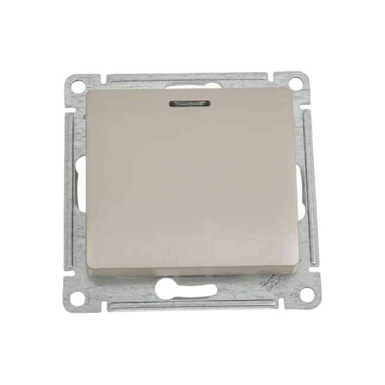 Одноклавишный переключатель Systeme Electric Glossa GSL001263