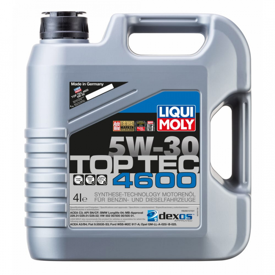 НС-синтетическое моторное масло LIQUI MOLY Top Tec 4600 5W-30