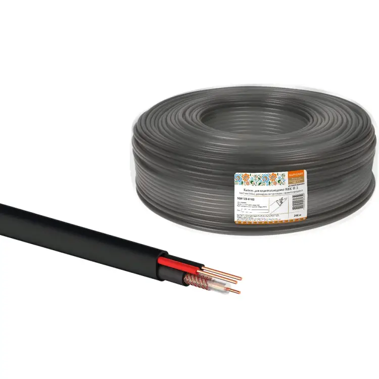 Кабель для видеонаблюдения для наружной прокладки TDM ELECTRIC SQ0123-0102